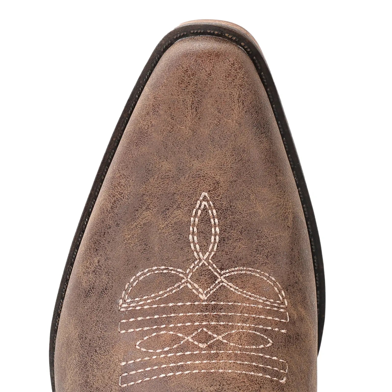 IUV Women'S Cowboy Boots – Cowgirl Western Boots, Western Retro Style Pointed Toe, Chunky Heel, Mid-Calf, Retro Embroidery. Perfect for Country Concerts, Dancing, Weddings, Travel & Daily Wear