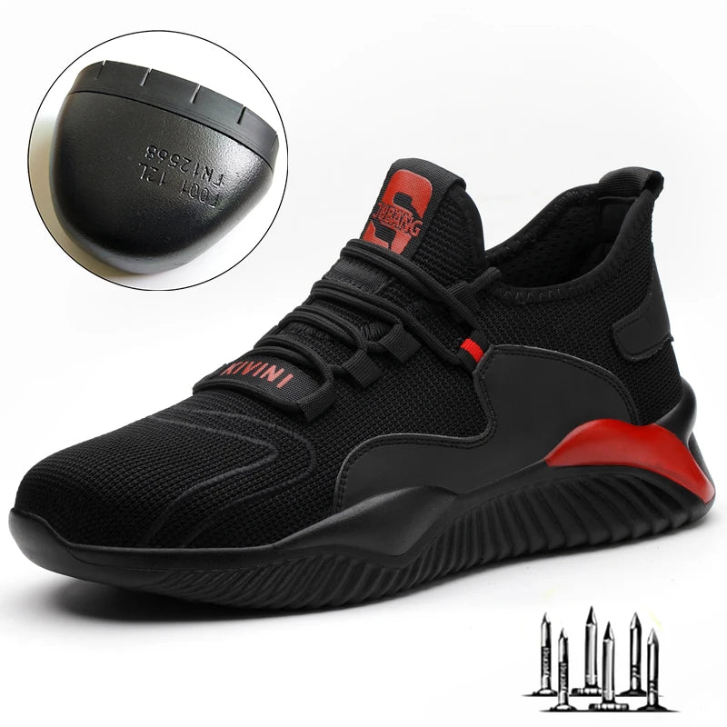 2026 New Style Men Women Work Shoes Steel Toe Cap Safety Boots European Standard Anti-Smash Anti-Puncture Men Shoes Safety Shoes