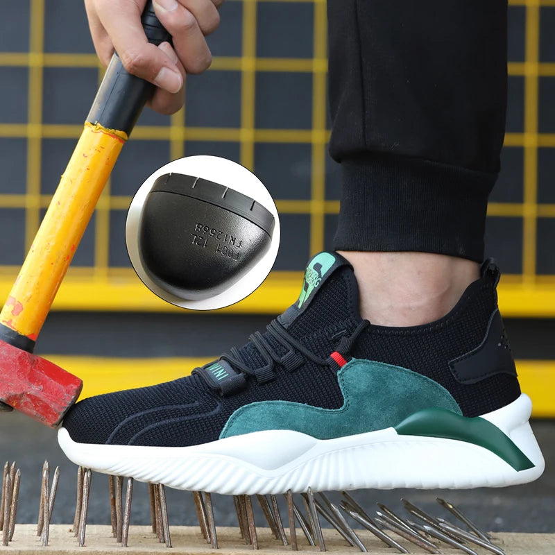2026 New Style Men Women Work Shoes Steel Toe Cap Safety Boots European Standard Anti-Smash Anti-Puncture Men Shoes Safety Shoes