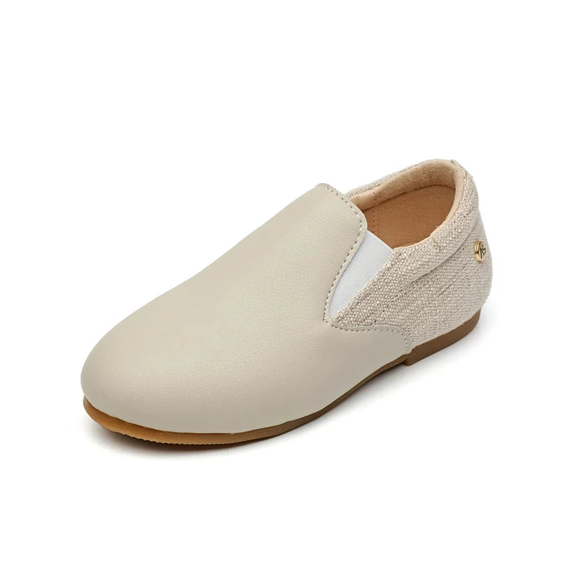 AS New Kids Shoes Children Casual Shoes Baby Girls Princess Shoes Toddler Flats First Walker Moccasin Boys Loafers Mary Jane