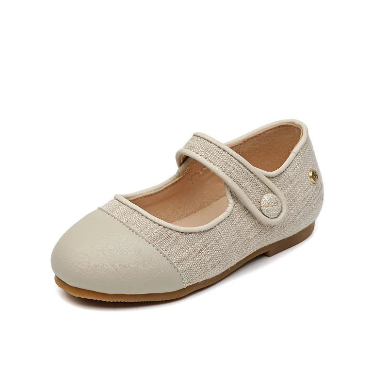 AS New Kids Shoes Children Casual Shoes Baby Girls Princess Shoes Toddler Flats First Walker Moccasin Boys Loafers Mary Jane